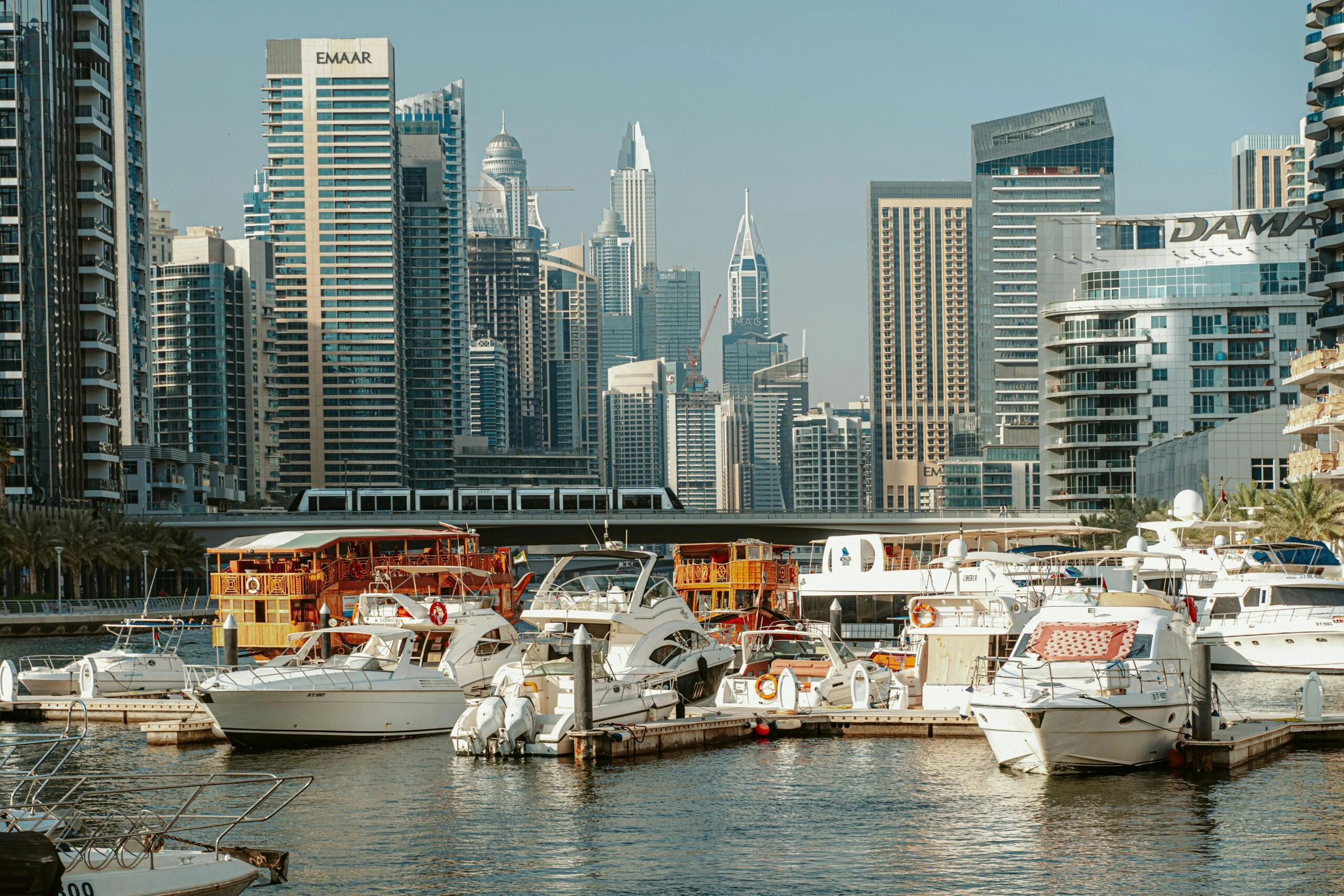 Yachts In Dubai Marina Scaled 1