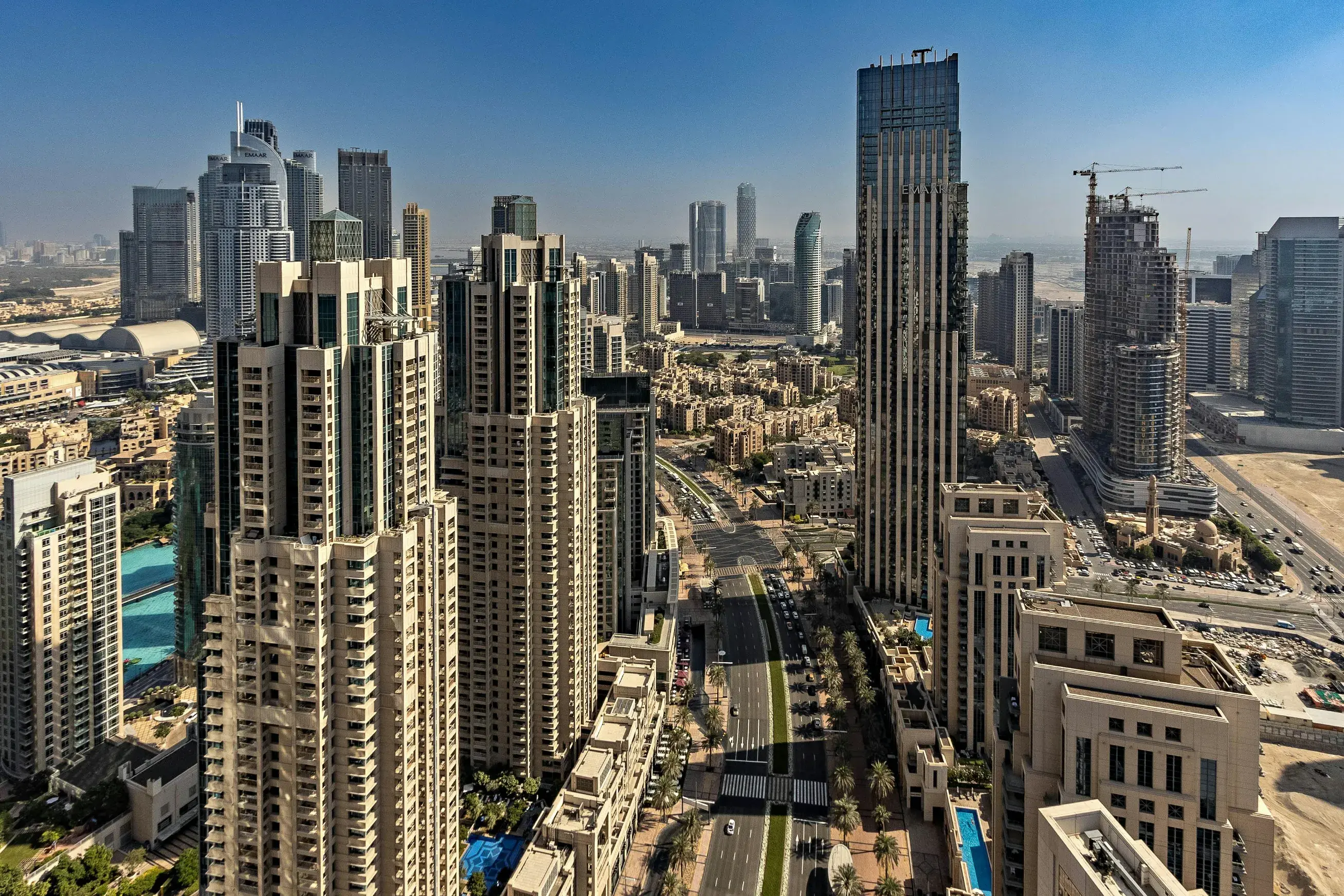 Spectacular Dubai Cityscape With Modern Architecture